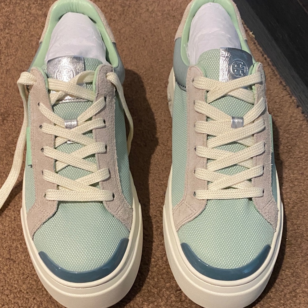 Brand new Tory Burch Ladybug Sneakers